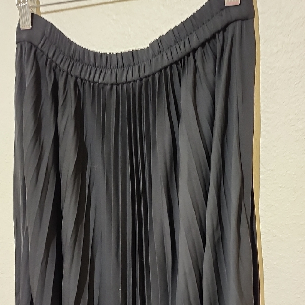 Ramy Brook Black Maxi A-Line Skirt - Picture 9 of 13